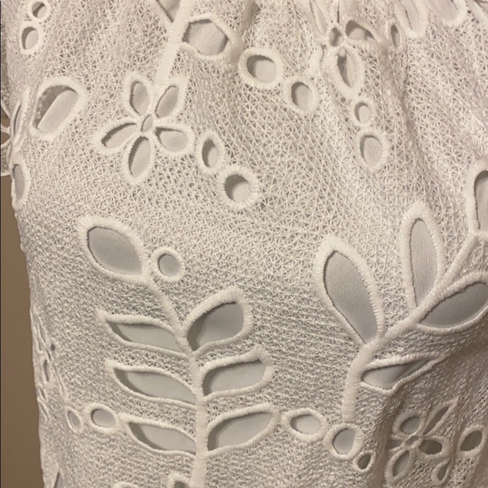 NWOT Beautiful White Dress - Picture 3 of 4